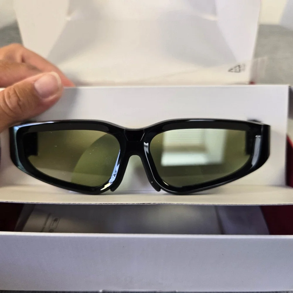 LG AG-S100 Active Shutter 3D Glasses for LG 3D TV Black AG-S100/AUS open box